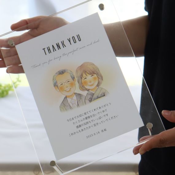 2名さま　A4サイズ ポエム【似顔絵オーダー】ホワイトフレーム　7/15 2名さま A4サイズ ポエム【似顔絵オーダー】ホワイトフレーム 7